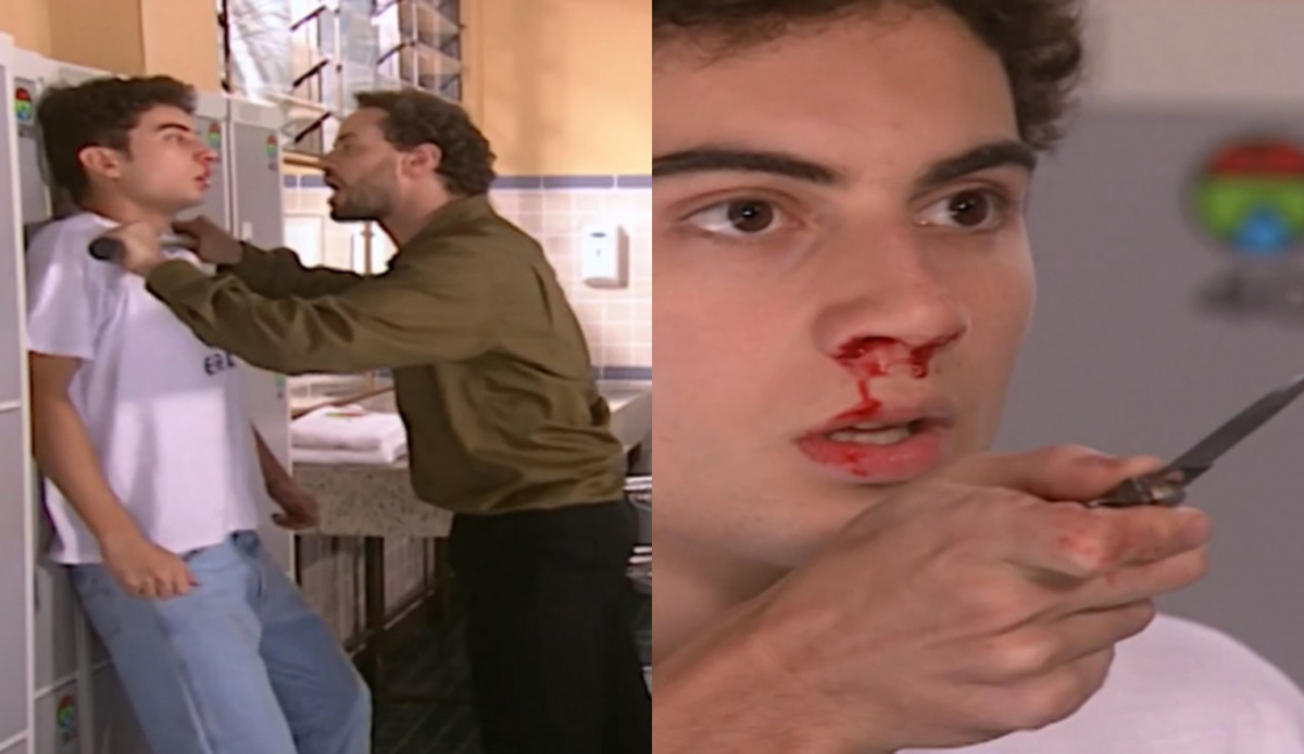 Fred (Pedro Furtado) e Marcos (Dan Stulbach) de Mulheres Apaixonadas