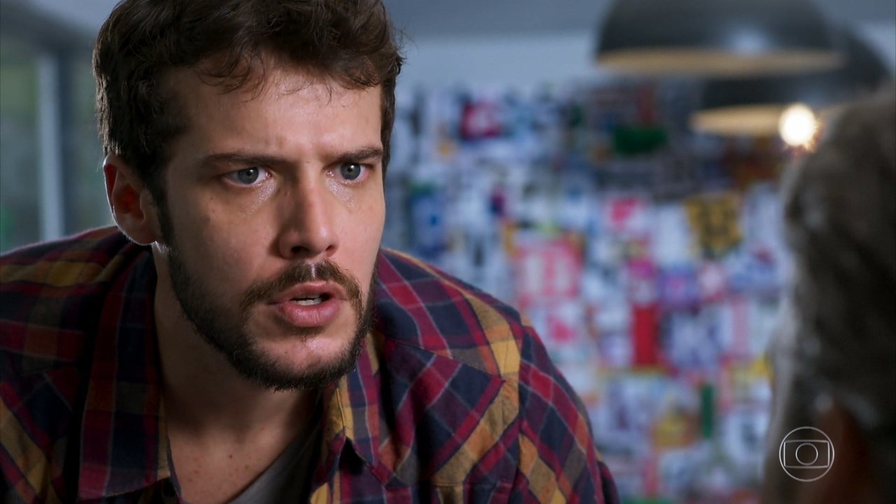 Giovanni (Jayme Matarazzo) e Aparício (Alexandre Borges) em Haja Coração