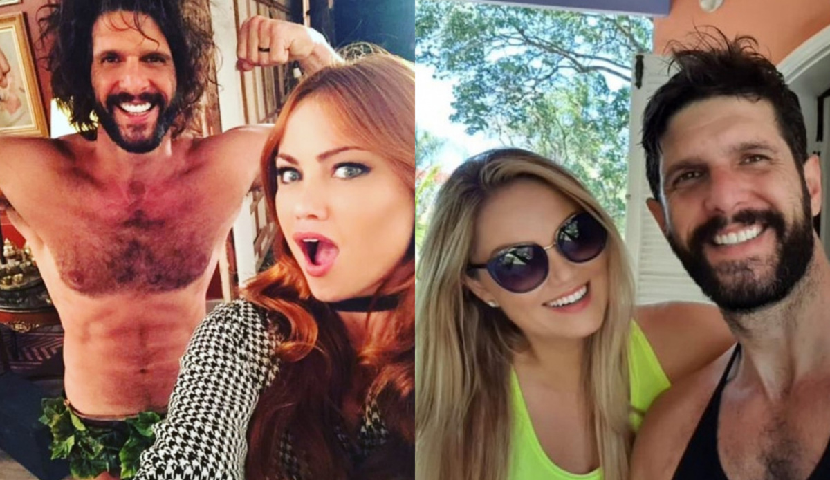 Guilherme Chelucci e Ellen Rocche