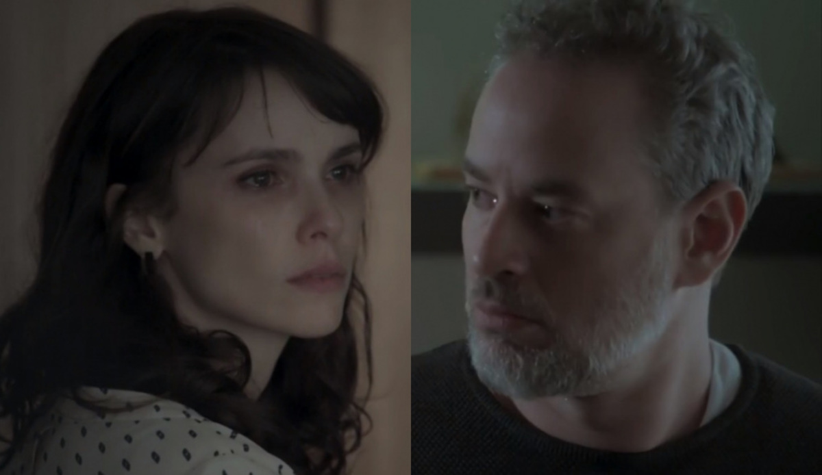 Irene (Débora Falabella) e Eugênio (Dan Stulbach) de A Força do Querer