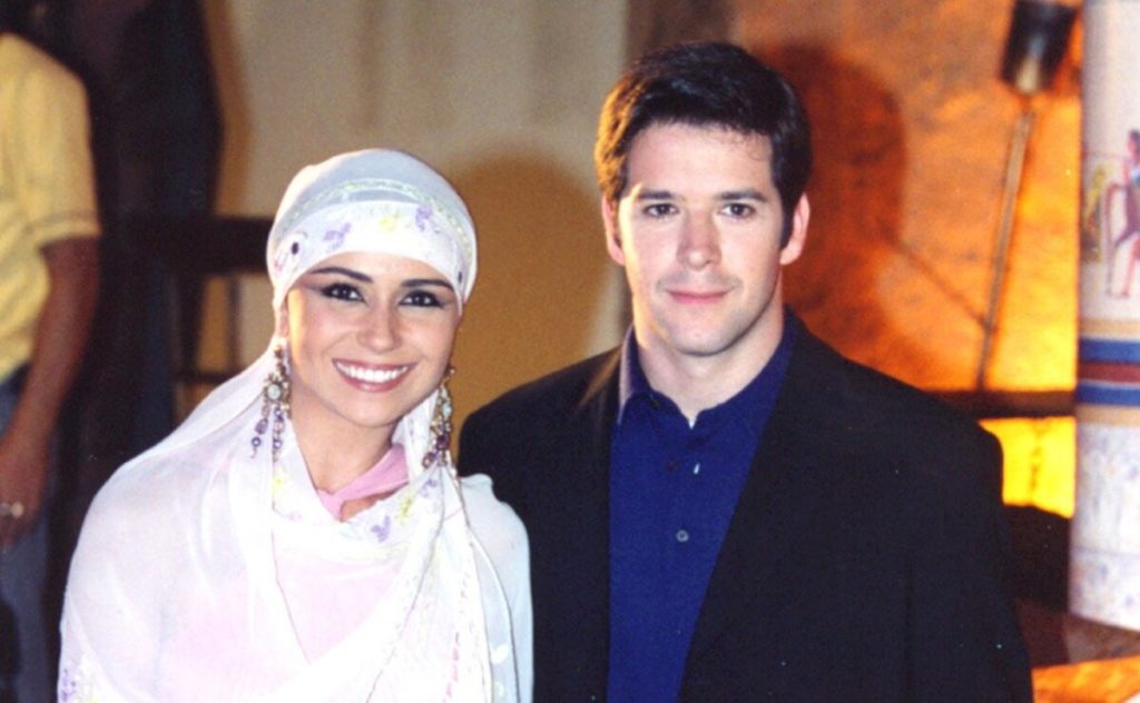 Jade (Giovanna Antonelli) e Lucas (Murilo Ben&iacute;cio) de O Clone