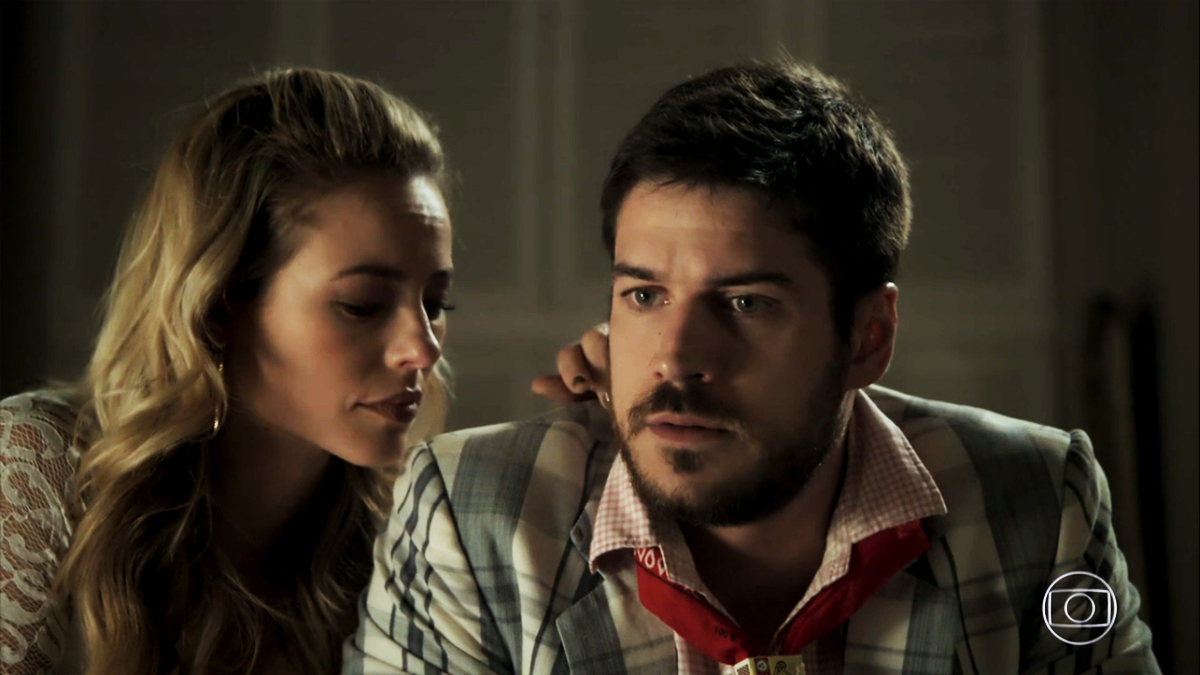 Jeiza (Paolla Oliveira) e Zeca (Marco Pigossi) em A Força do Querer