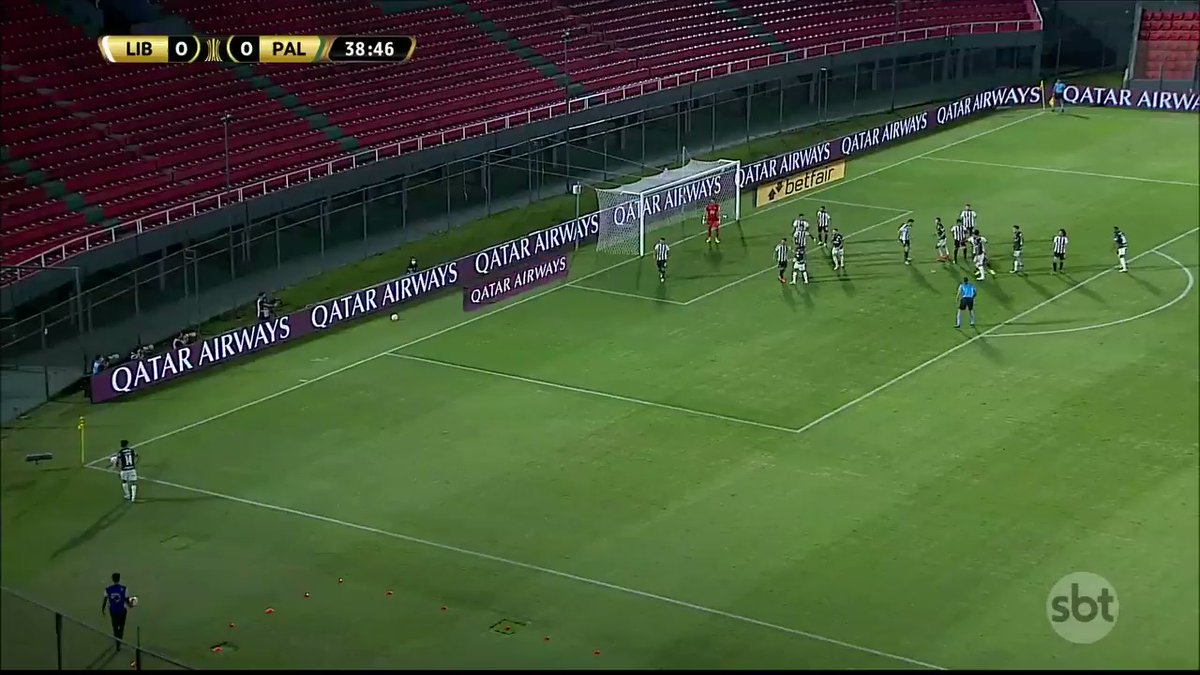 Jogo da Libertadores no SBT
