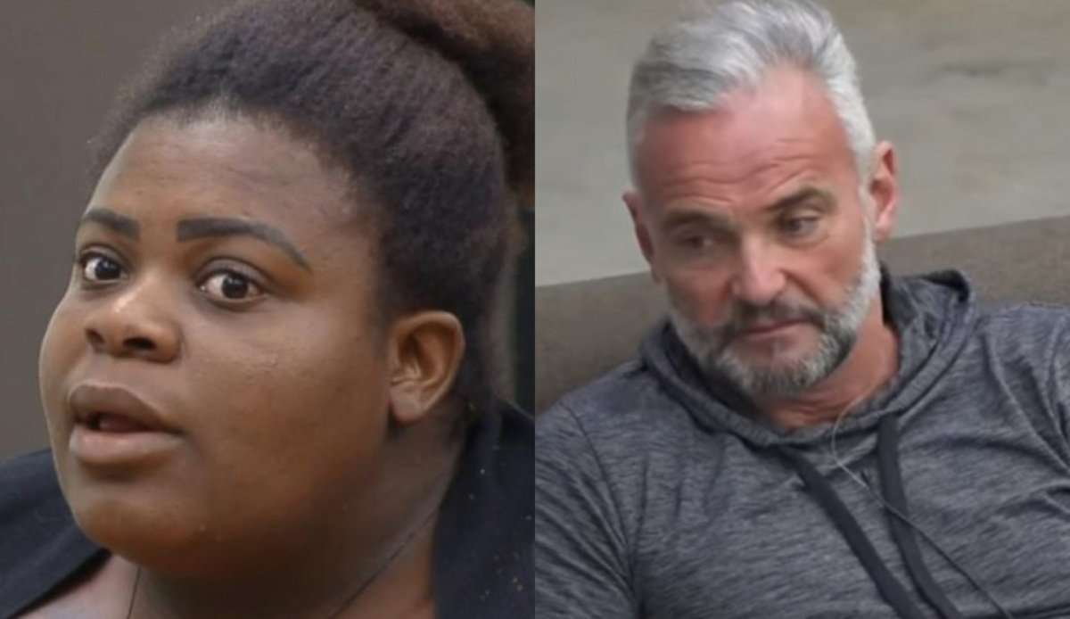 Jojo Todynho e Mateus Carrieri em A Fazenda