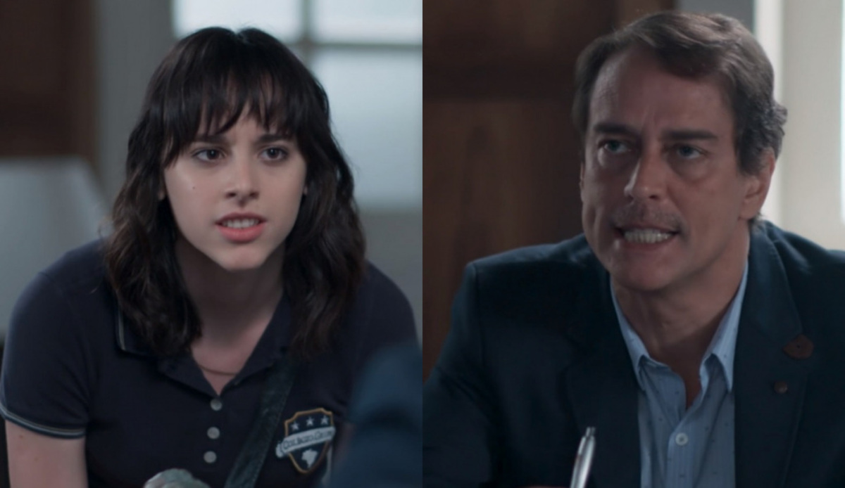 Lica (Manoela Aliperti) e Edgar (Marcello Antony) de Malhação Viva a Diferença