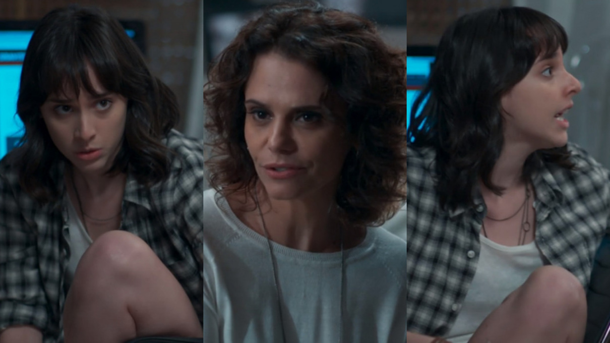 Lica (Manoela Aliperti) e Marta (Malu Galli) de Malhação - Viva a Diferença