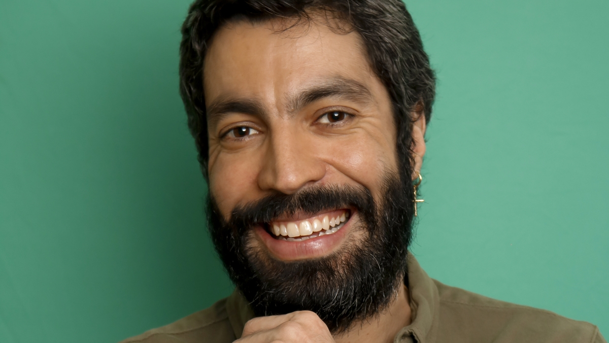Vandré Silveira comemora o sucesso da reprise da novela Jesus, na Record TV (Foto: Oseias Barbosa)