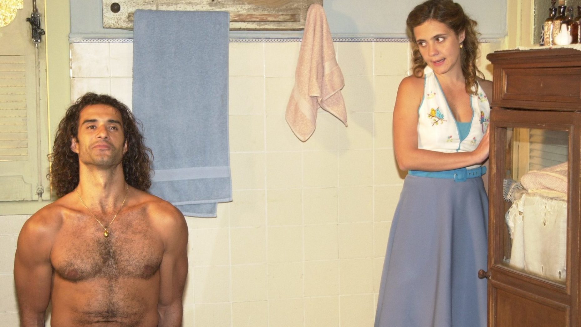 Marcos Pasquim e Adriana Esteves em Kubanacan