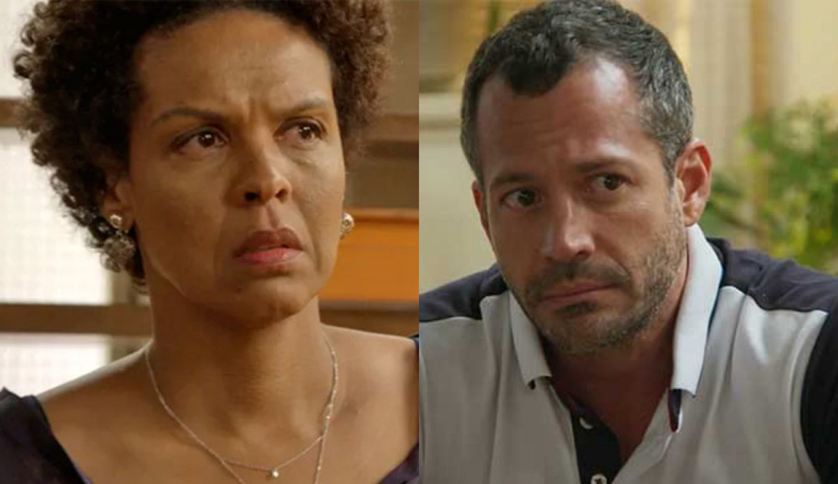 Nair (Ana Carbatti) e Apolo (Malvino Salvador) de Haja Coração