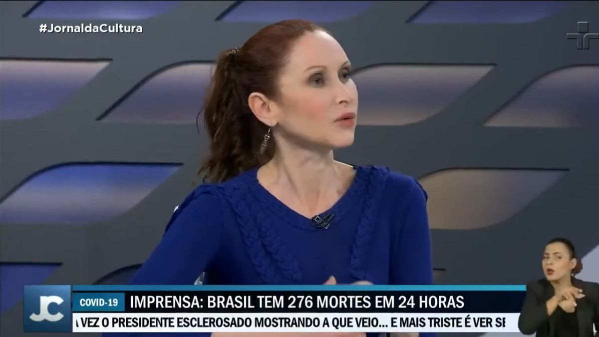 Natalia Pasternak no Jornal da Cultura