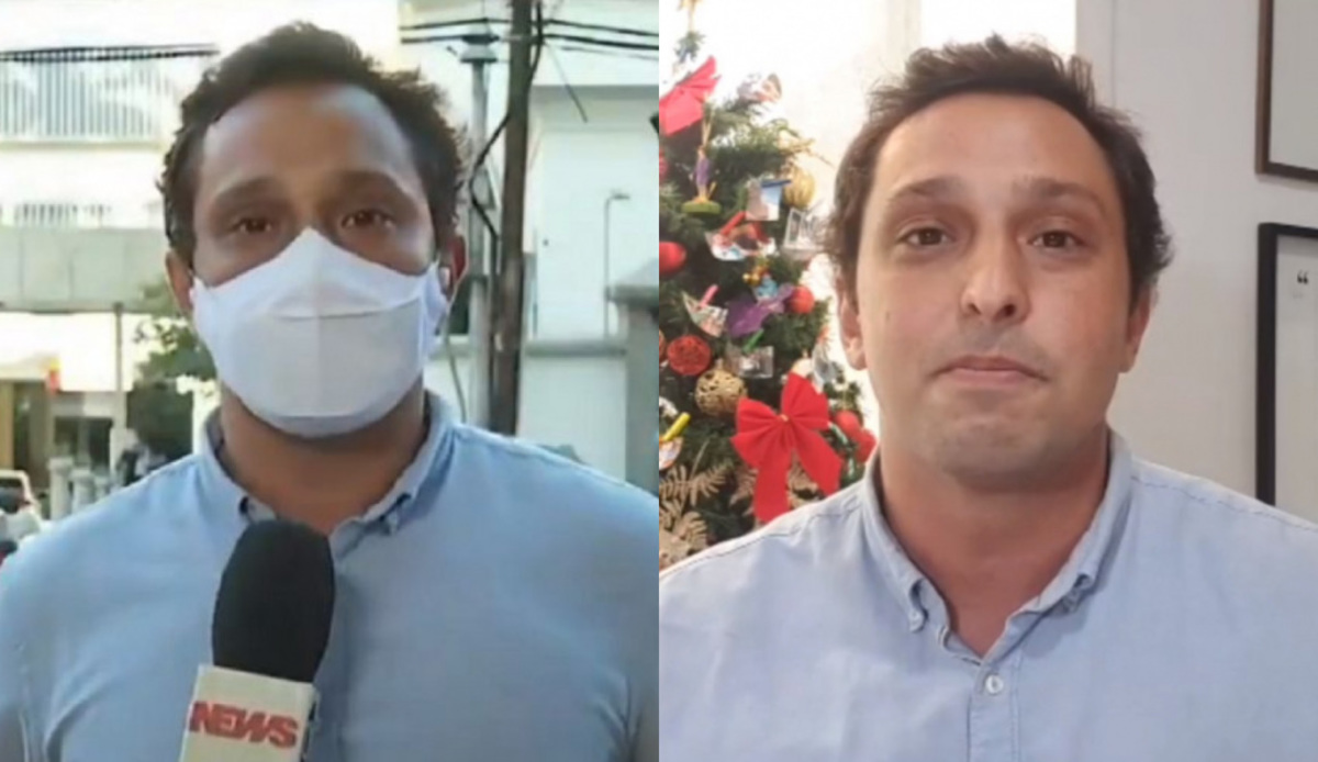 Pedro Neville, repórter da GloboNews