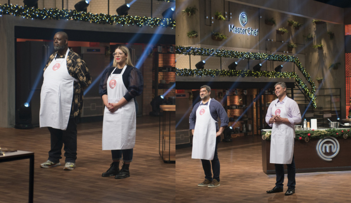 Péricles, Marília Mendonça, Zeca Camargo e Joel Santana no MasterChef