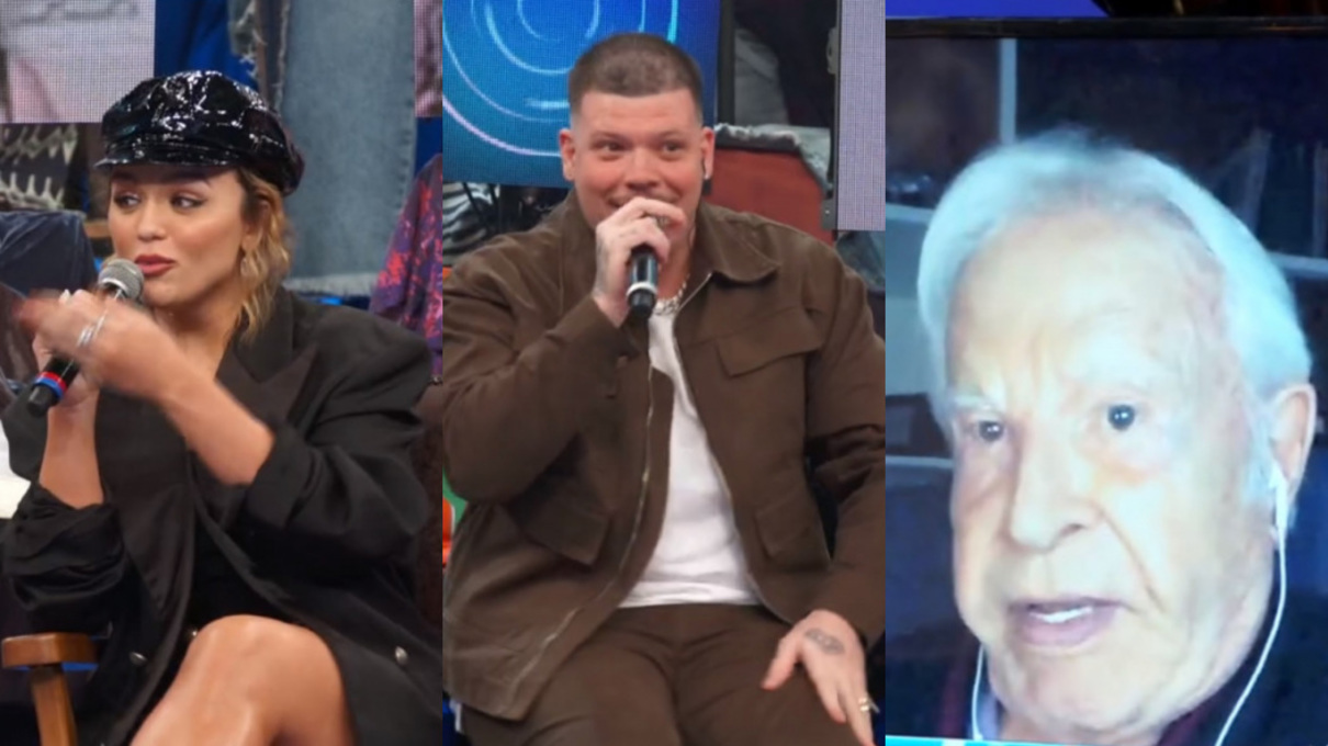 Rafa Kalimann, Ferrugem e Cid Moreira no Altas Horas