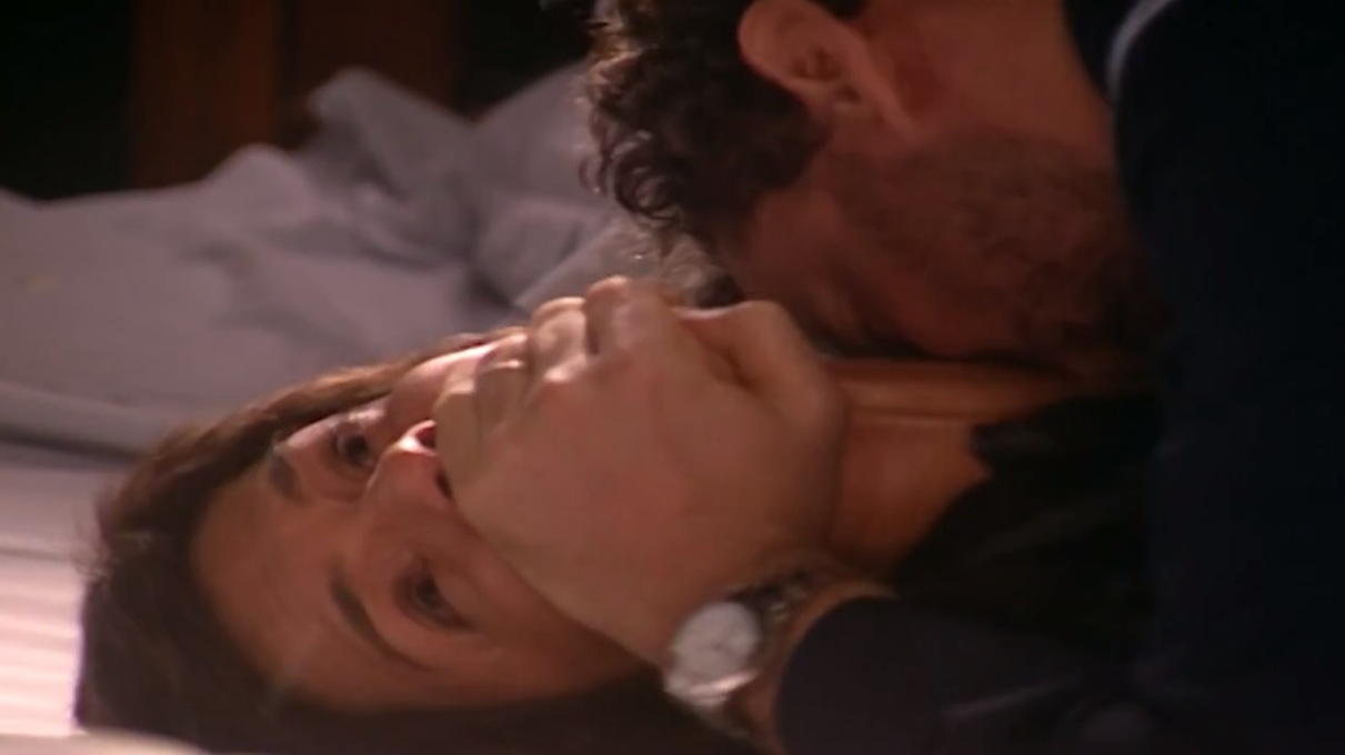 Raquel (Helena Ranaldi) e Marcos (Dan Stulbach) de Mulheres Apaixonadas
