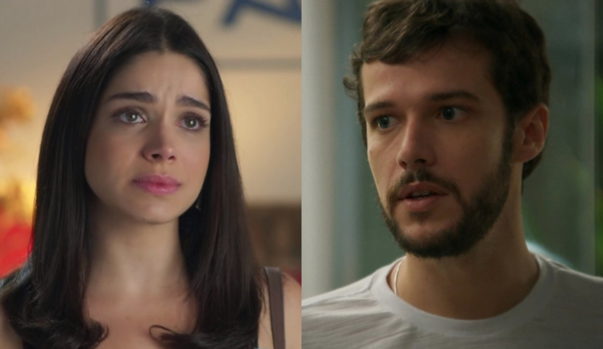 Shirlei (Sabrina Petraglia) e Giovanni (Jayme Matarazzo) de Haja Coração
