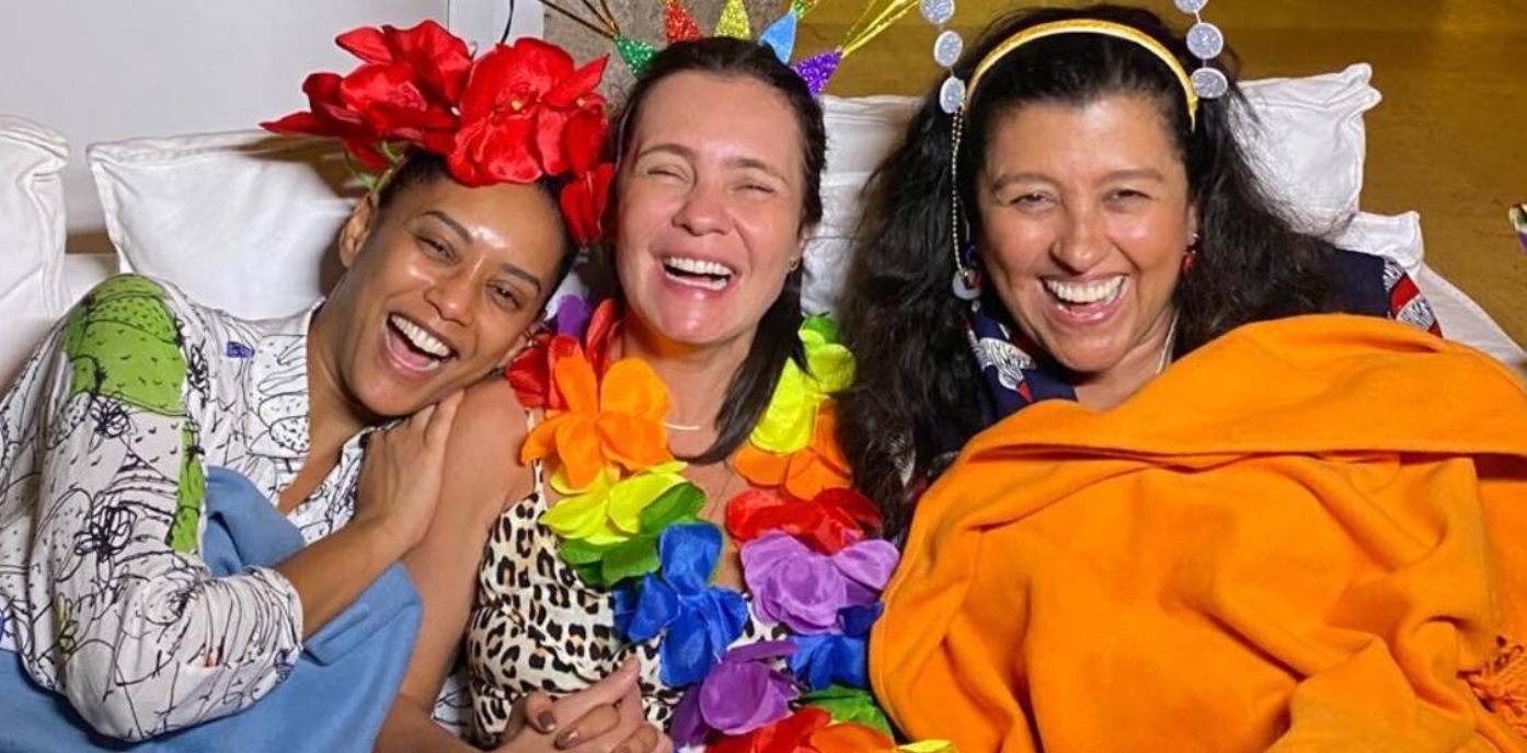 Taís Araújo, Adriana Esteves e Regina Casé