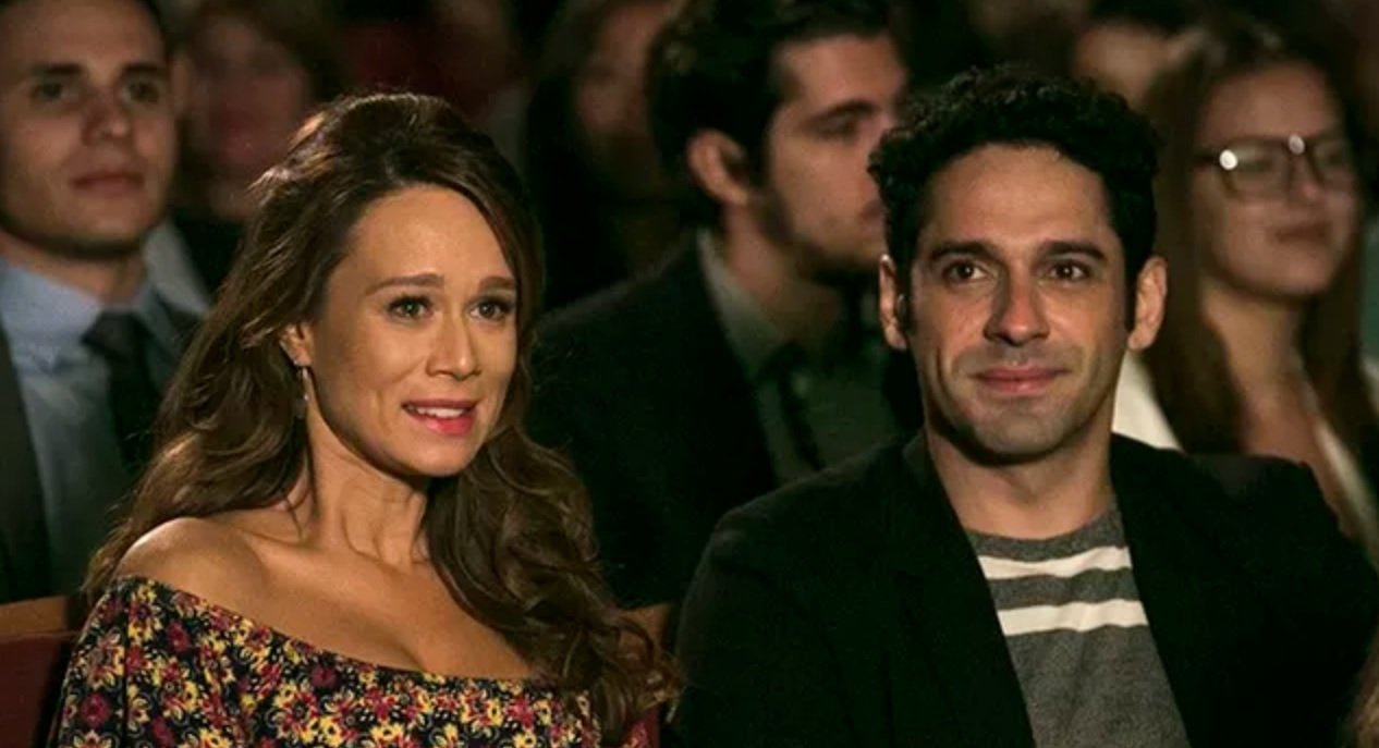 Tancinha (Mariana Ximenes) e Beto (João Baldasserini) de Haja Coração