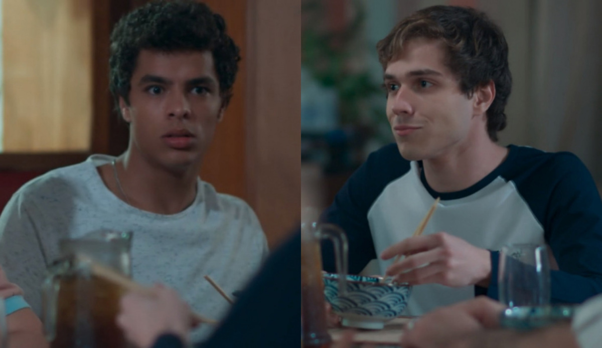 Tato (Matheus Abreu) e Gabriel (Luis Galves) de Malhação - Viva a Diferença