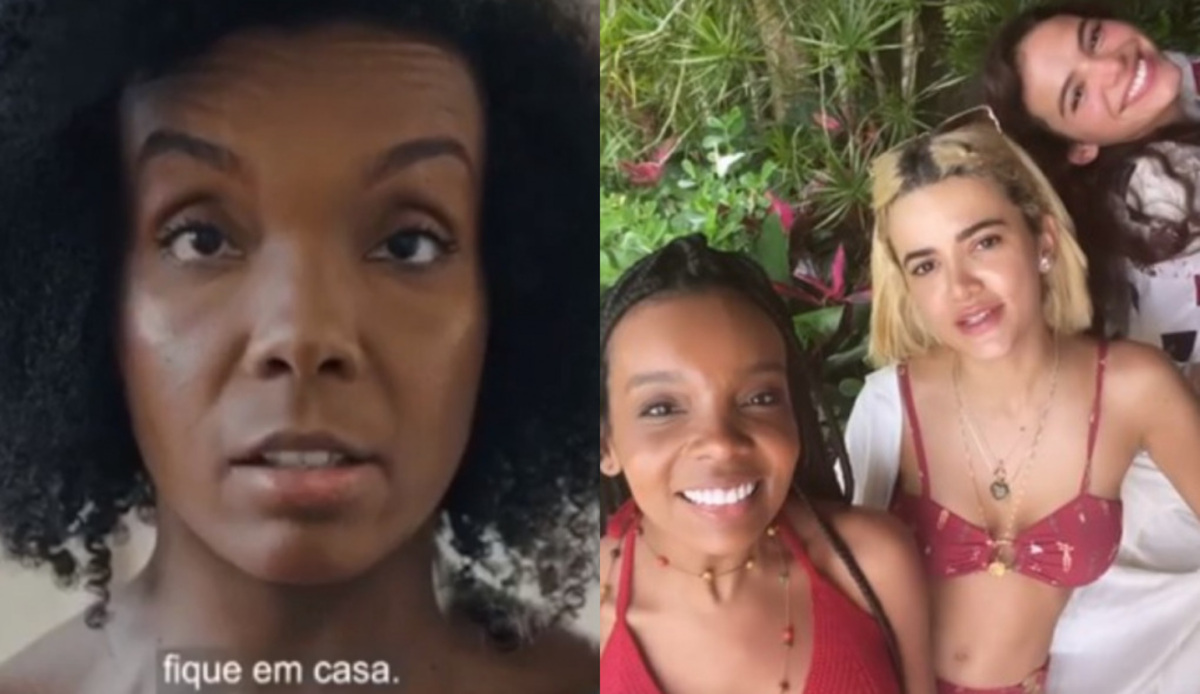 Thelma Assis, Manu Gavassi e Bruna Marquezine