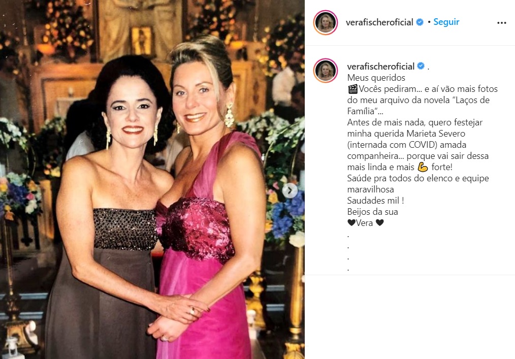 Vera Fischer e Marieta Severo