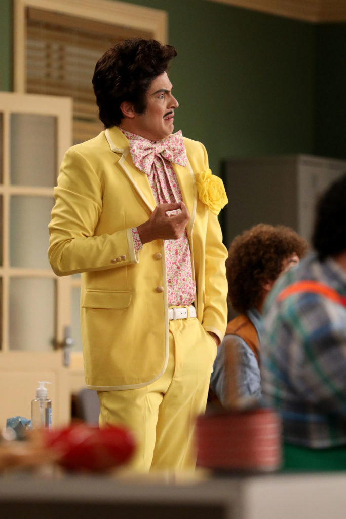 Zé Bonitinho (Mateus Solano), da Escolinha do Professor Raimundo