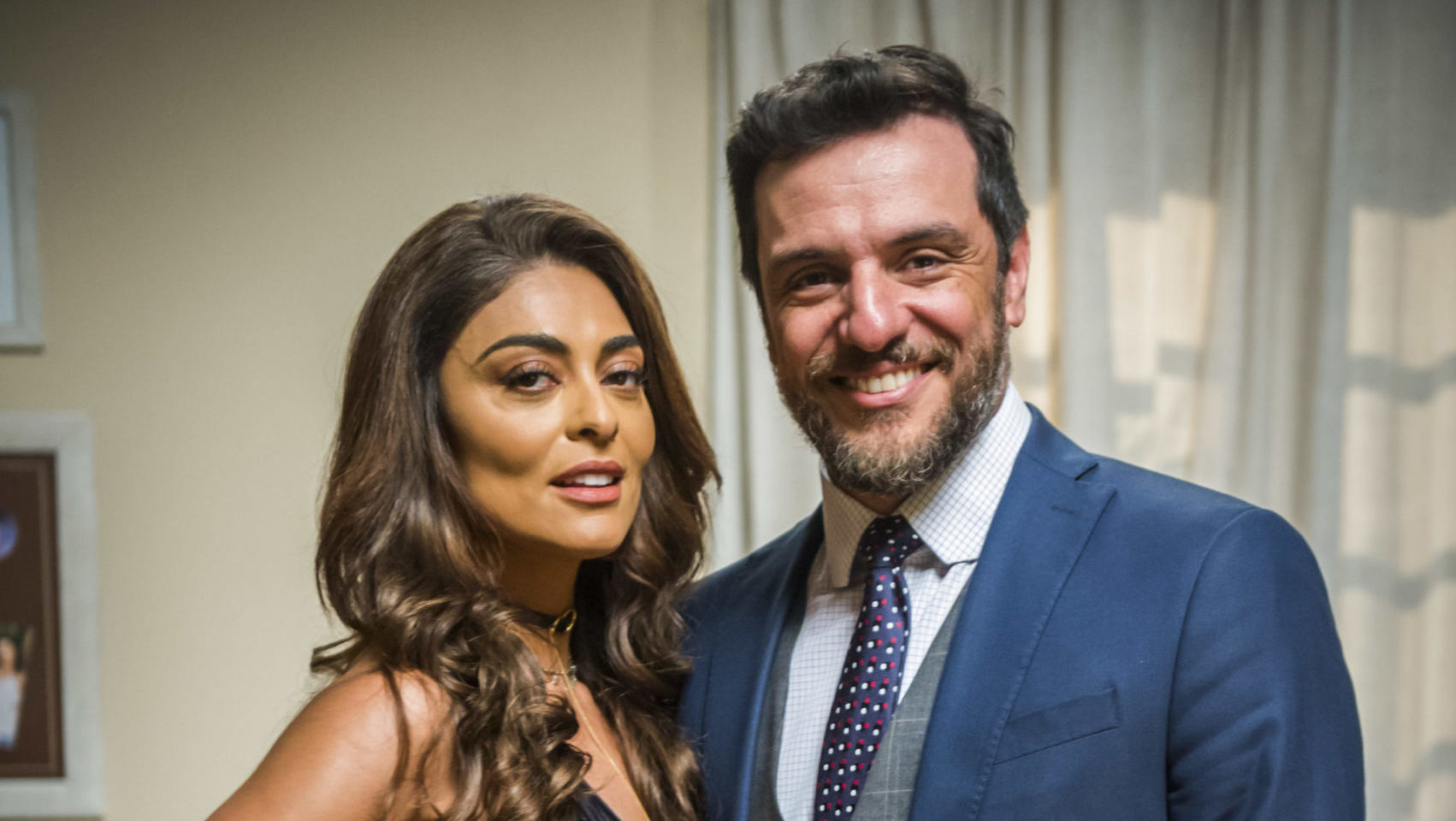 Juliana Paes e Rodrigo Lombardi como Bibi e Caio em A Força do Querer (João Miguel Júnior / Globo)