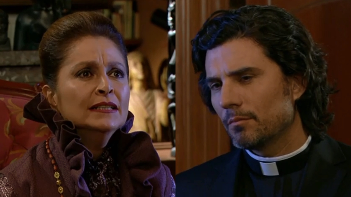 Bernarda tem discussão com João Paulo (Reprodução: Televisa S.A.)
