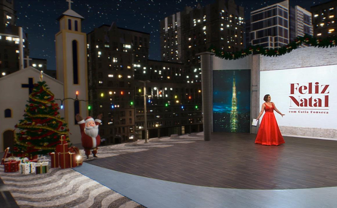 Feliz Natal com Catia Fonseca