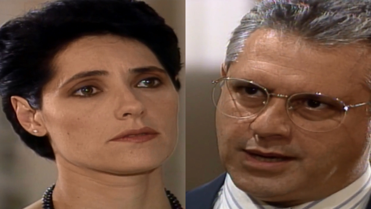Diná descobre novos crimes de Alexandre (Reprodução: Globo)