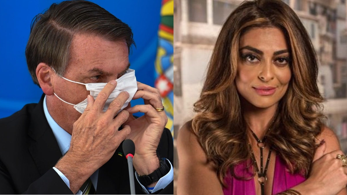 Juliana Paes se irrita com ataques na internet por questões políticas e dá resposta (Foto/Reprodução/Montagem Observatório da TV)