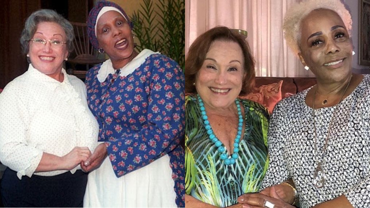 Dhu Moraes publica foto ao lado de Nicette Bruno e faz linda declaração (Reprodução: Instagram)