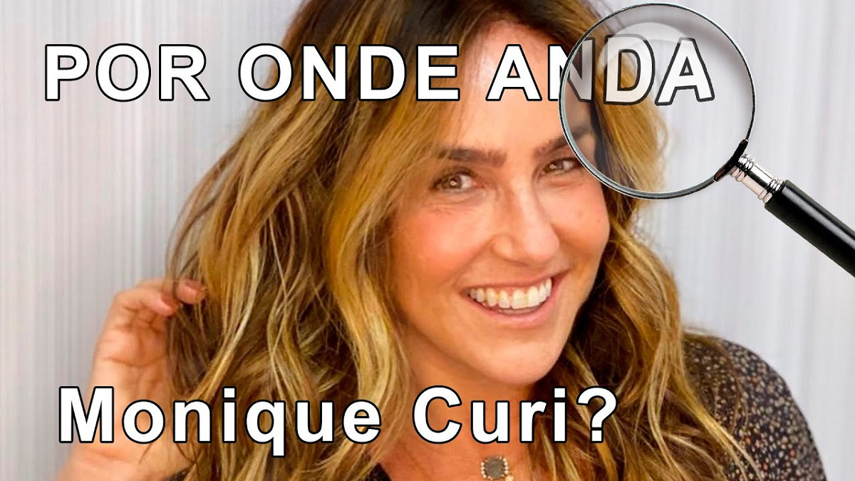 A atriz Monique Curi