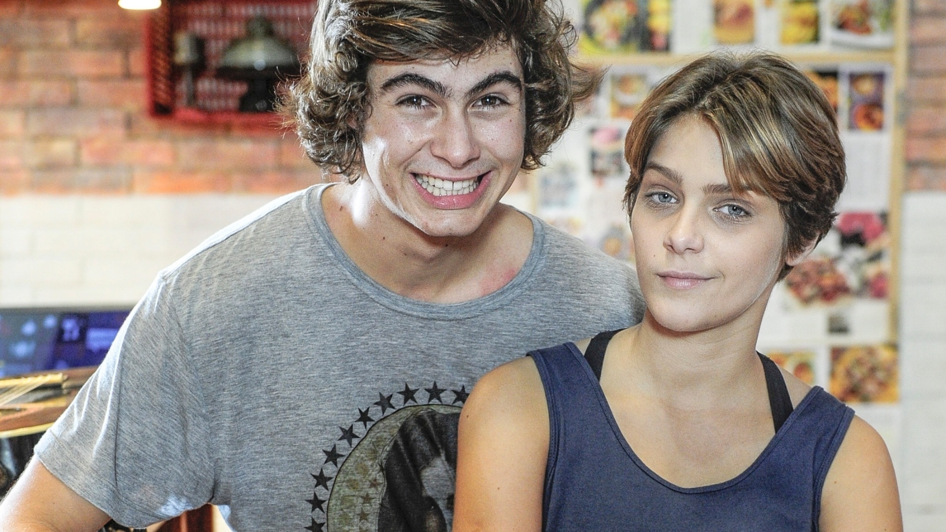 Rafael Vitti e Isabela Santoni