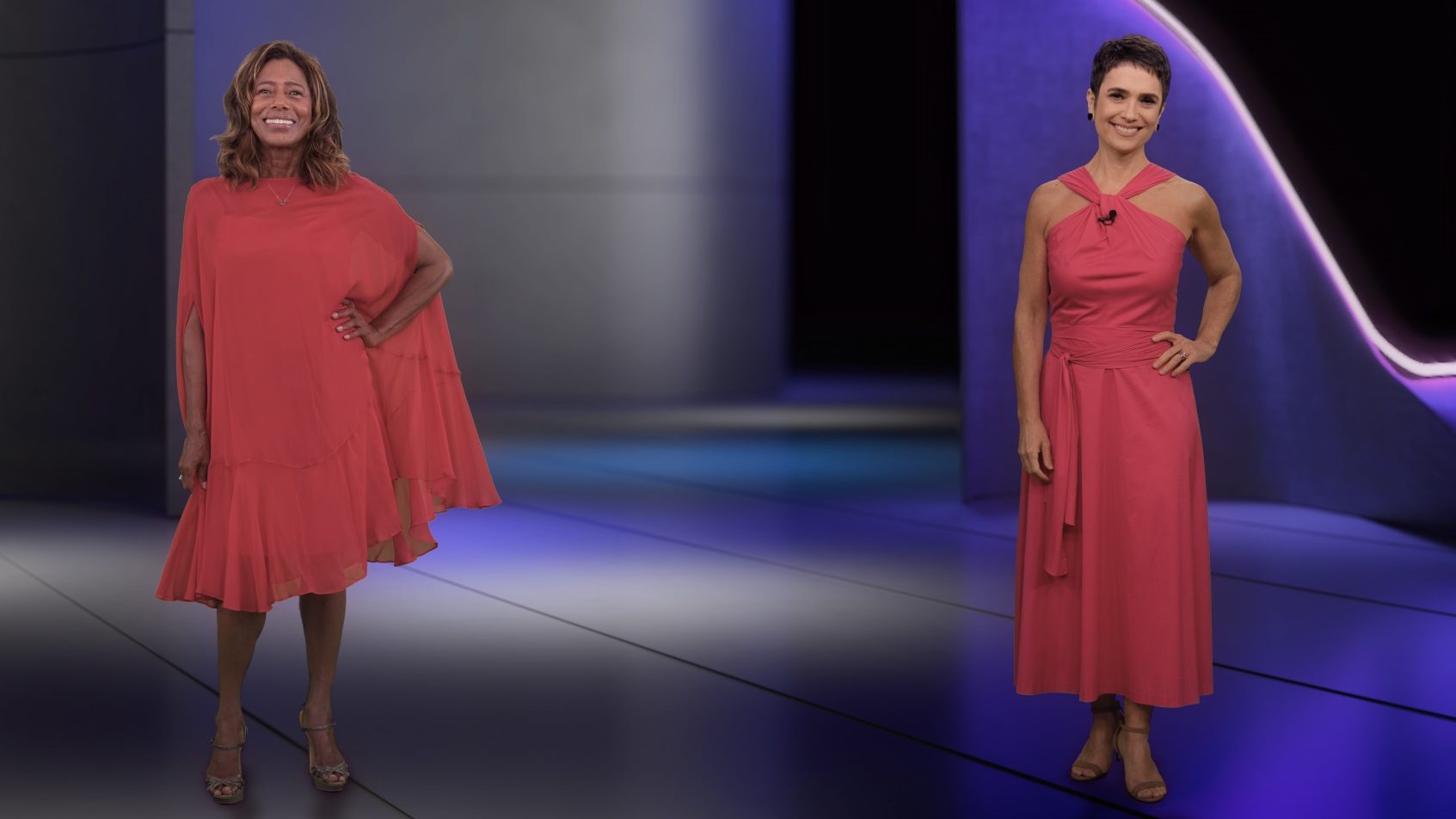 Glória Maria e Sandra Annenberg, na Retrospectiva 2020