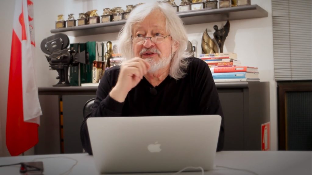 O diretor de filmes publicitários Andrés Bukowinski em live