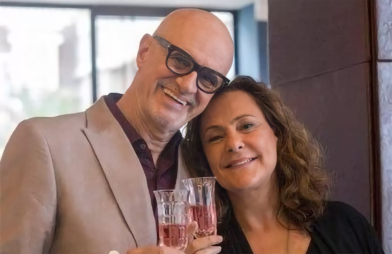 Marcos Caruso e Elizabeth