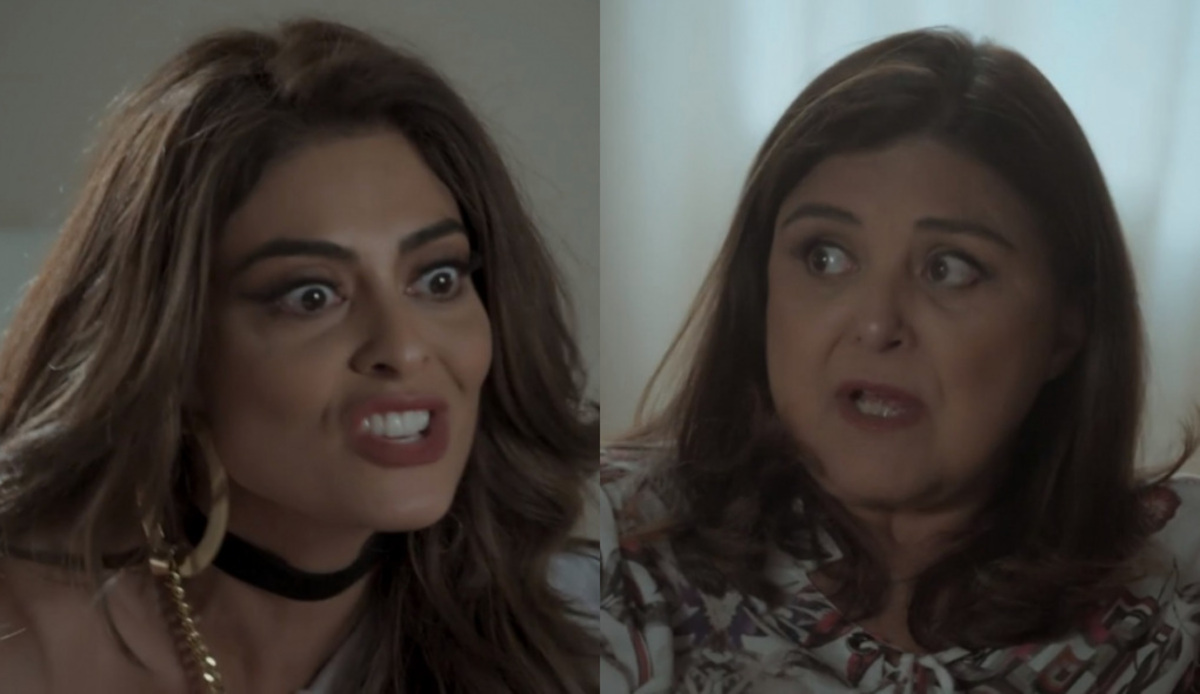 Bibi (Juliana Paes) e Aurora (Elizangela) de A Força do Querer