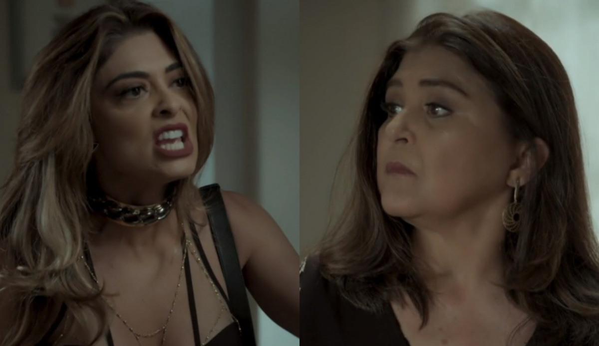 Bibi (Juliana Paes) e Aurora (Elizangela) de A Força do Querer