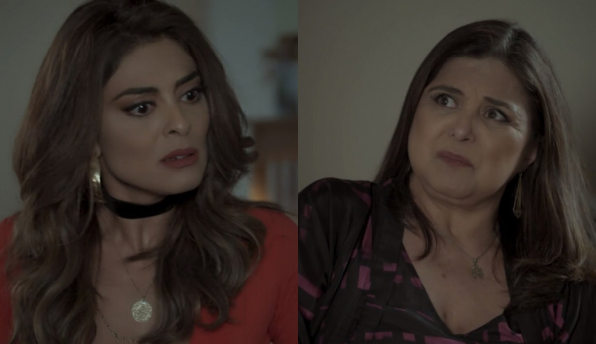 Bibi (Juliana Paes) e Aurora (Elizangela) de A Força do Querer