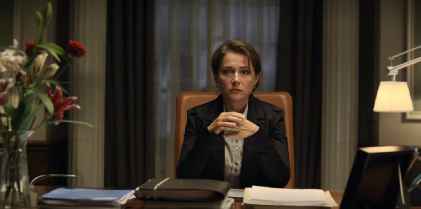 Sidse Babett Knudsen, em cena de Borgen