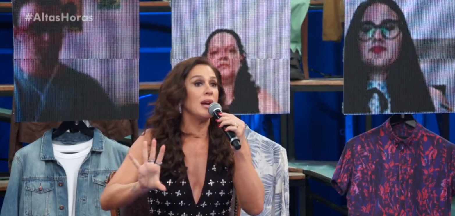 Claudia Raia no Altas Horas