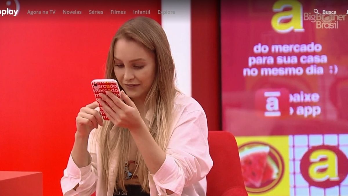 Carla Diaz na compra da Xepa