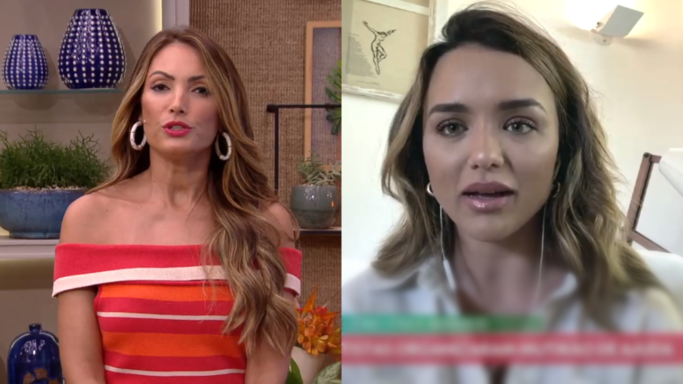 Patrícia Poeta e Rafa Kalimann