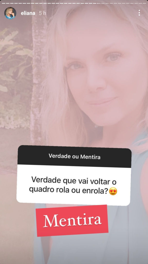 Instagram da Eliana