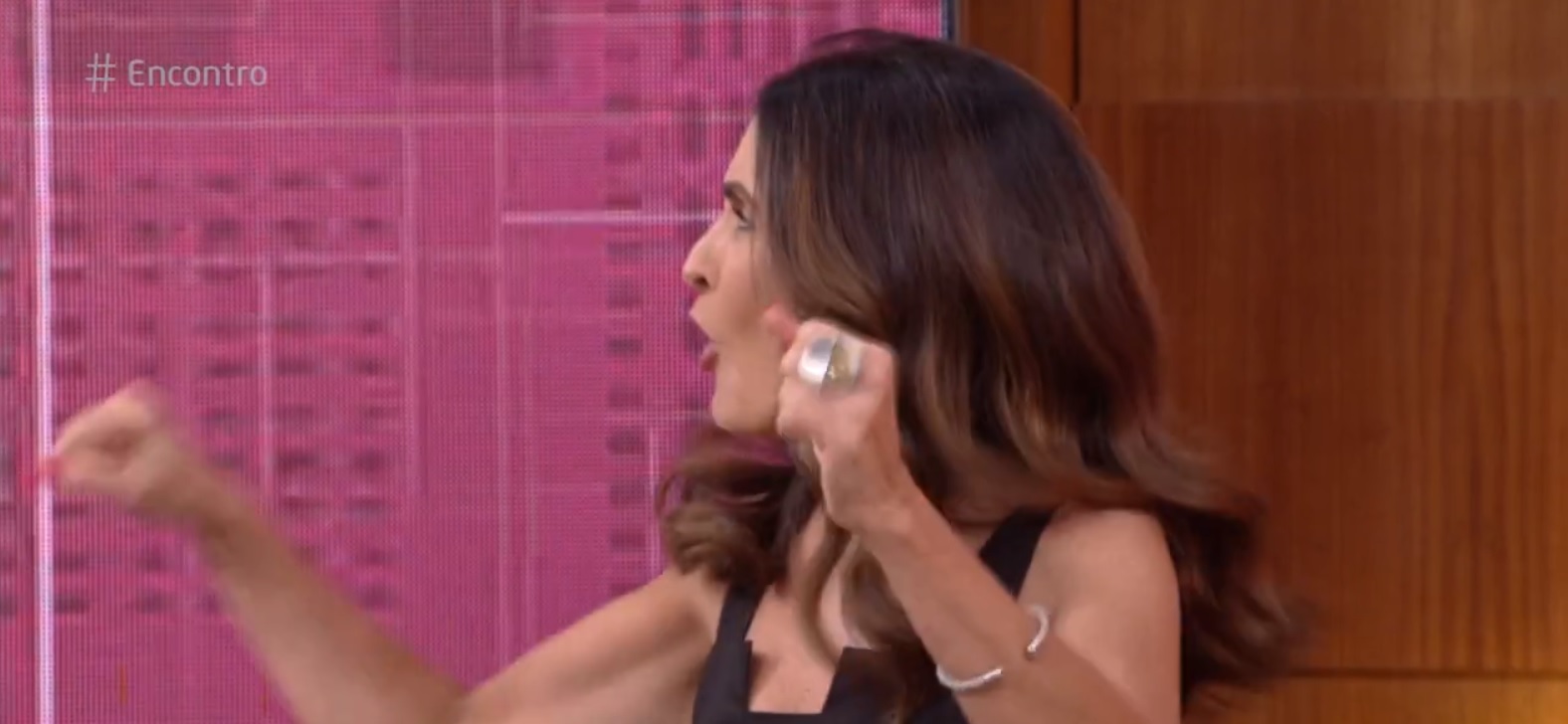 Fátima Bernardes no Encontro