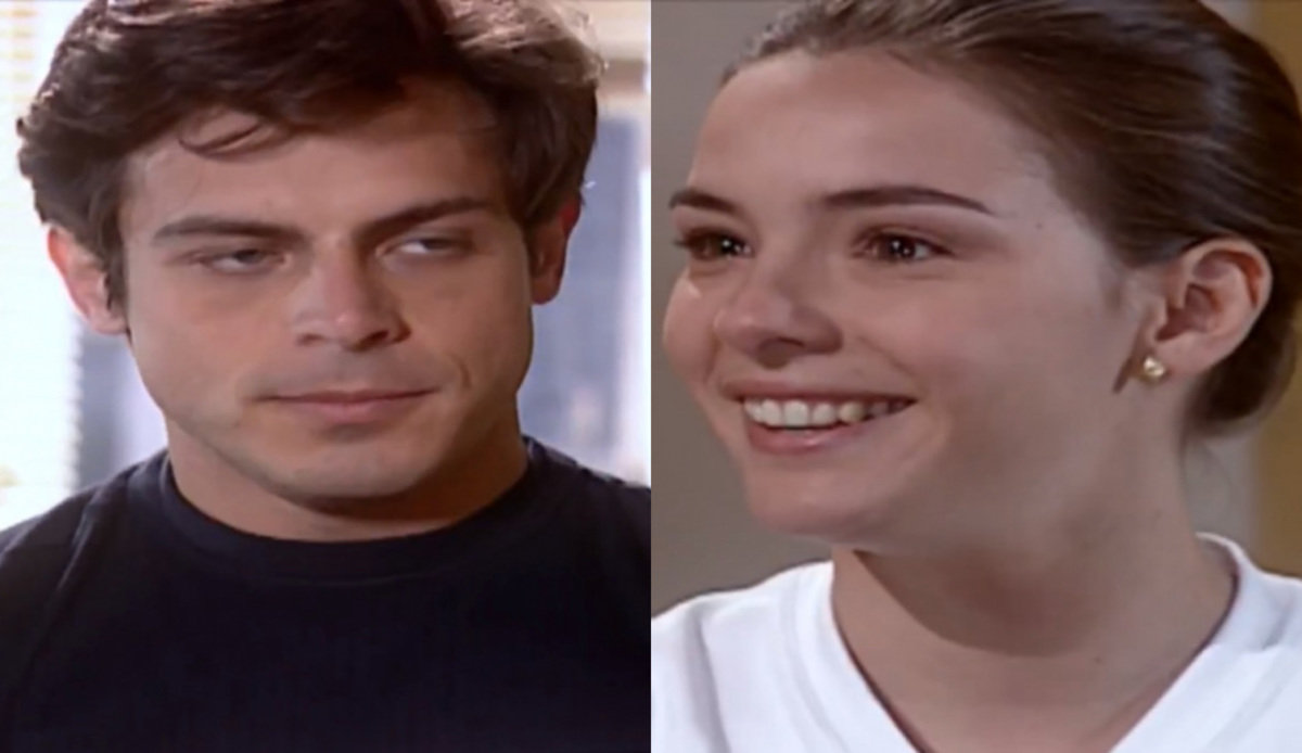 Fred (Luigi Baricelli) e Clara (Regiane Alves) de Laços de Família