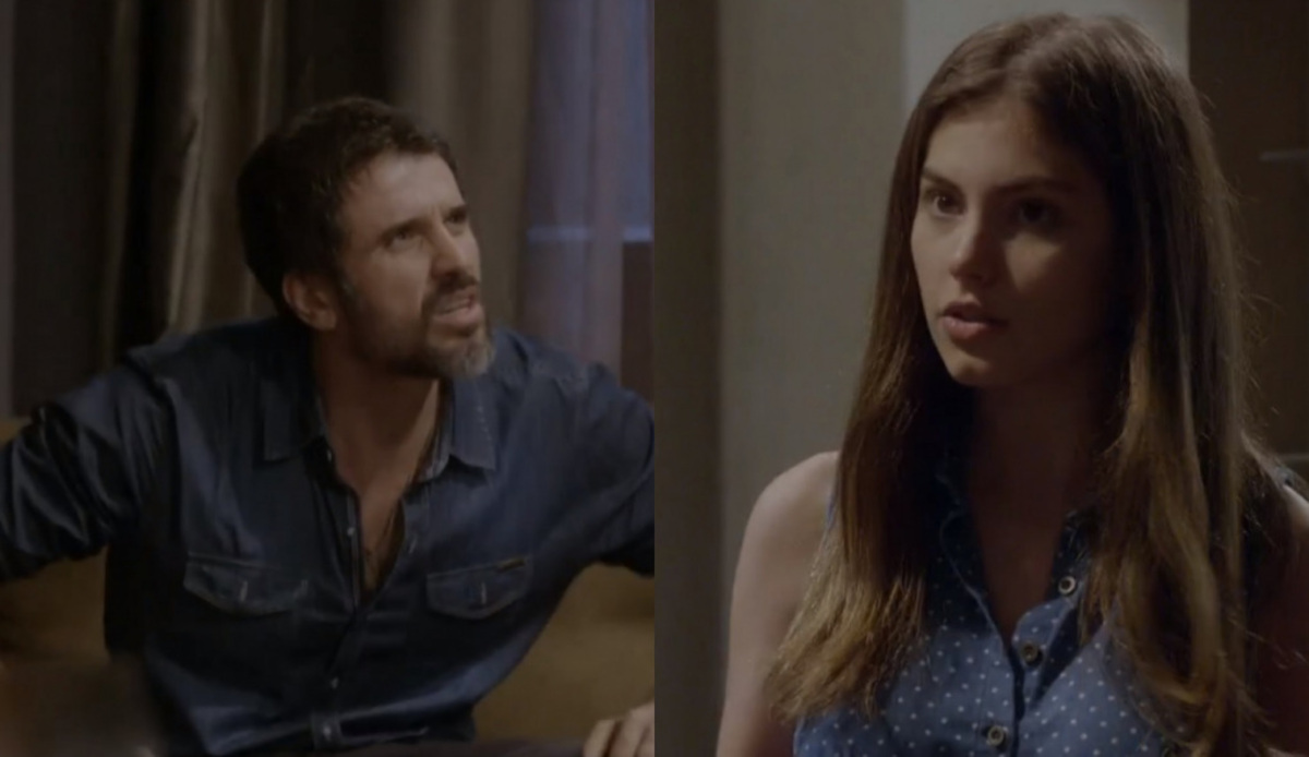 Gael (Eriberto Leão) e Bianca (Bruna Hamú) de Malhação Sonhos