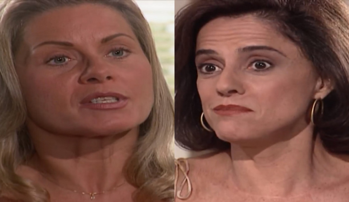 Helena (Vera Fischer) e Alma (Marieta Severo) de Laços de Família