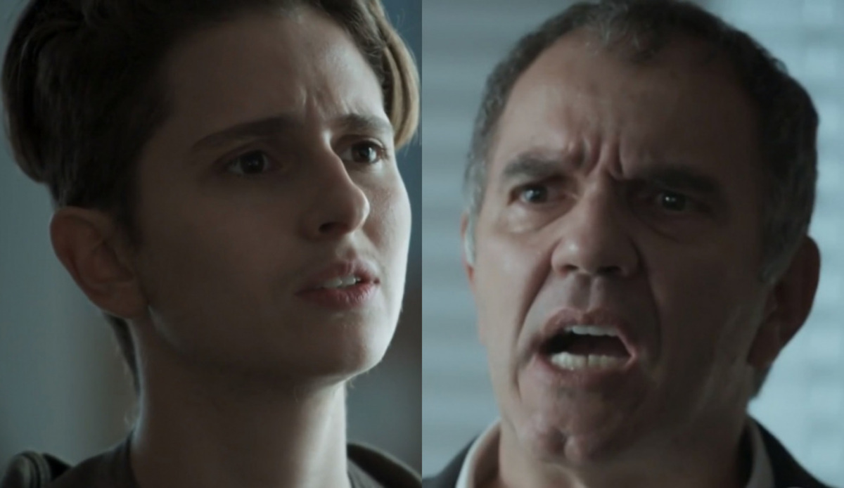 Ivan (Carol Duarte) e Eurico (Humberto Martins) de A Força do Querer