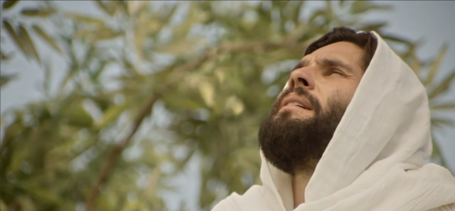 Jesus (Dudu Azevedo) da novela Jesus